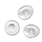 Tuercas para ganchos 11 mm de silicona x10