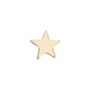 Accesorios forma estrella  a pegar 8 mm en Gold filled x1|raw }}