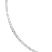 Hilo flexible de Plata 925 redondo 0.6 mm x1m|raw }}
