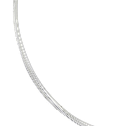 Hilo flexible de Plata 925 redondo 0.6 mm x1m