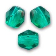 Facetadas 5 mm Emerald x50|raw }}
