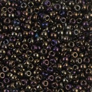 Rocalla Miyuki 15/0 458 - Brown Iris Metallic x8 g
