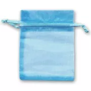 Bolsitas Organza 70x90 mm Dark Aquamarine x20