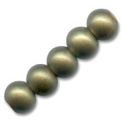 Bolas 8x6.5mm bronce x20