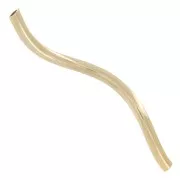 Tubos retorcidos 17x1 mm de Gold filled x5