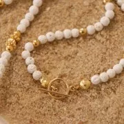 Cierre de aro y barrita redondo 11 mm de gold filled x1