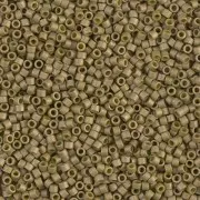 Miyuki Delica 11/0 DB0371 - Opaque Golden Olive Luster Mat x8g