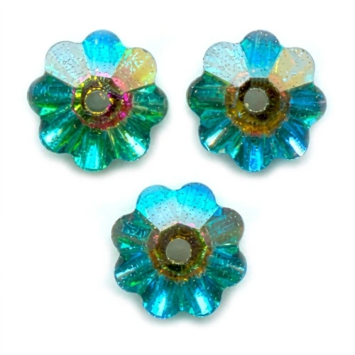 Flor PureCrystal 8 mm Crystal Vitrail Medium x1