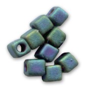 Cubos Miyuki 1.8 mm SB18-2064 - Blue Green Iris Met Mat x10g