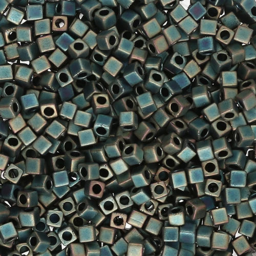 Cubos Miyuki 1.8 mm SB18-2008 - Mat Metallic Patina Iris x10g