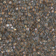 Cubos Miyuki 1.8 mm SB18-2642 - Spkl Bronze Lined Aqua x10g