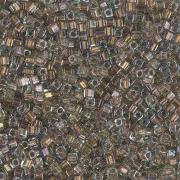 Cubos Miyuki 1.8 mm SB18-2642 - Spkl Bronze Lined Aqua x10g