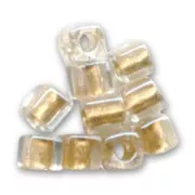 Cubos Miyuki 1.8 mm SB18-0234 - Spkl Met Gold Lined Crystal x10g