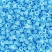 Miyuki Delica 11/0 DB0755 - Azul turquesa mate opaco x 100 g