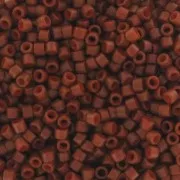 Miyuki Delica 11/0 DB0794 - Dyed Semi Mat Opaque Sienna paquete de 100g