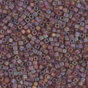 Cubos Miyuki 1.8 mm SB18-0134FR - Dark Topaz Mat AB x10g