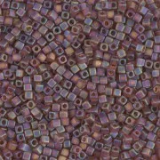 Cubos Miyuki 1.8 mm SB18-0134FR - Dark Topaz Mat AB x10g