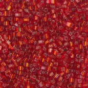 Cubos Miyuki 1.8 mm SB18-0010 - Flame Red Silver Lined x10g