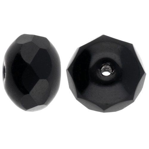 Donuts 8,5x6 mm Jet x25