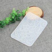 Molde de silicono para resina - Entrepiezas y colgantes 144x99x4 mm x1