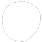 Gargantilla serpentina 2 mm plateado x1|raw }}