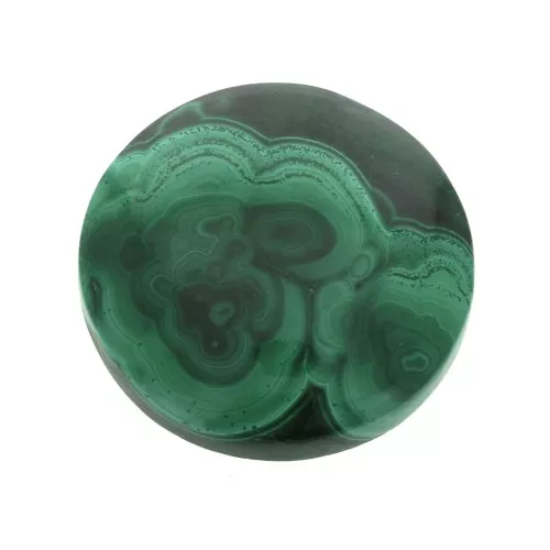 Cabuchón redondo 25 mm Malachite x1