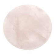 Cabuchón redondo 30 mm Quartz rosa x1|raw }}