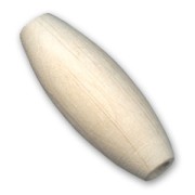 Oliva de madera 40x15 mm x 1