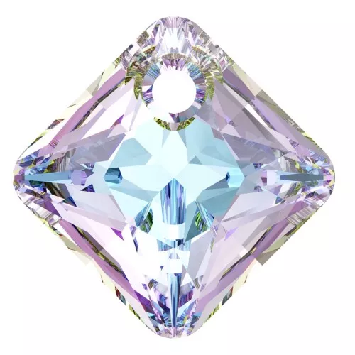 Colgante Princess Cut PureCrystal 6431 9 mm Crystal Vitrail Light x1