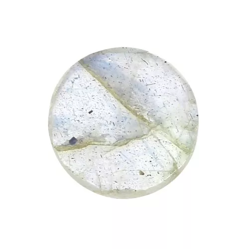 Disco redondo 8 mm de piedra gema - Labradorita x1