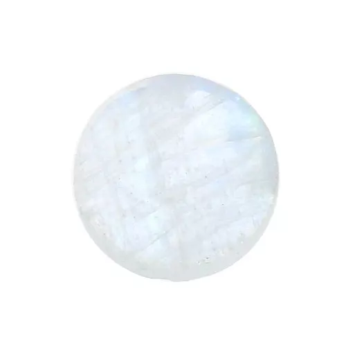 Disco redondo 8 mm de piedra gema - Pierre de lune x1