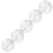 Cuentas Cristal de Roca 10 mm x5|raw }}