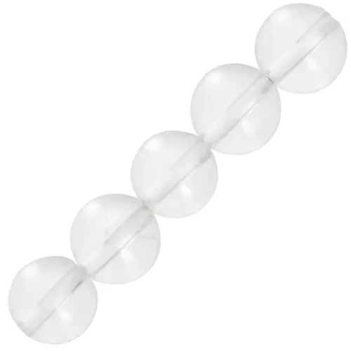 Cuentas Cristal de Roca 10 mm x5
