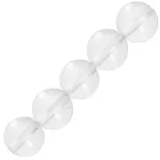 Cuentas Cristal de Roca  8 mm x10