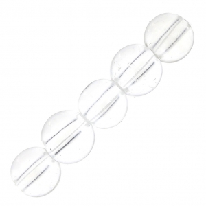 Cuentas Cristal de Roca  4 mm x20