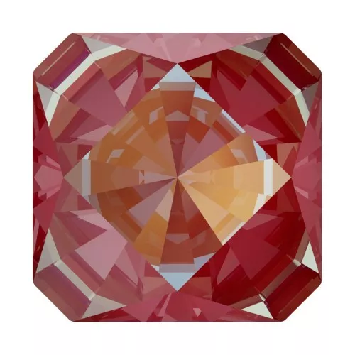 Cabuchón Cuadrado PureCrystal 4499 6 mm Crystal Royal Red DeLite x1