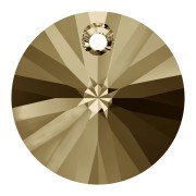 Colgante PureCrystal 6428  8 mm Crystal Golden Shadow x1