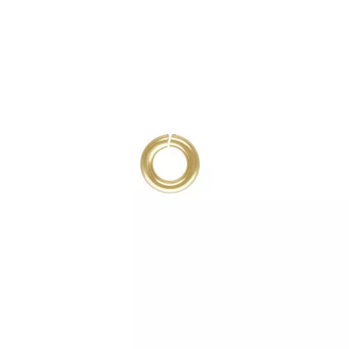 Anillas abiertas 2.3x0.5 mm de Gold filled x50