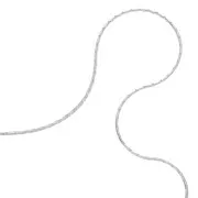 Cadena eslabón Paloma 1.35 mm de Plata 925 x50 cm