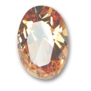 Cabuchón ovalado zirconia cúbico ovalado 18x13 mm Light Copper|raw }}