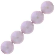 Perles nacrées PureCrystal 5810 6 mm Crystal Iridescent Dreamy Rose Pearl x10