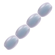Nacaradas PureCrystal Cuentas Granos de arroz  5824 4mm Iridescent Dreamy Blue