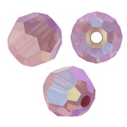 Cuentas redondas PureCrystal 5000 4 mm - Rose Water Opal Shimmer x20