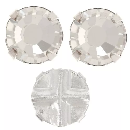 Strass para coser 6 mm Crystal x5