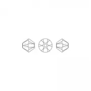 Tupis de Cristales de PureCrystal 5328 3 mm Iris AB x50