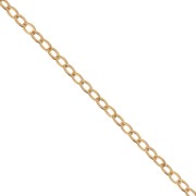 Cadena malla Forçat limée 1.9 mm Gold filled x50cm