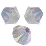 Tupis de cristal PureCrystal 5328 4 mm White Opal Shimmer x50