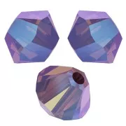 Tupis de cristal PureCrystal 5328 4 mm Cyclamen Opal Shimmer 2X x50