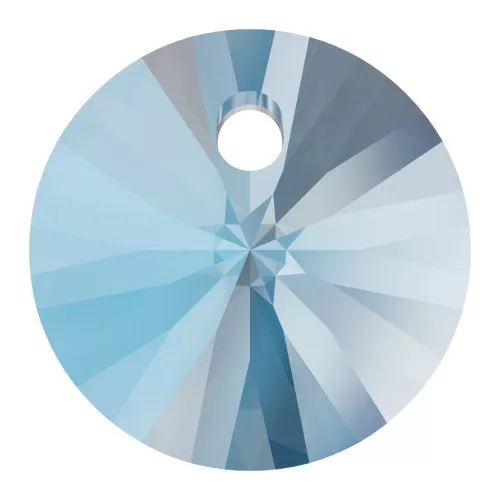 Colgante PureCrystal 6428  6 mm Aquamarine Shimmer x1