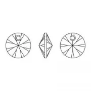 Colgante PureCrystal 6428 8 mm Aquamarine Shimmer x1